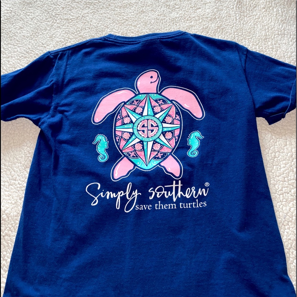 Simply Southern YM Navy T-Shirt